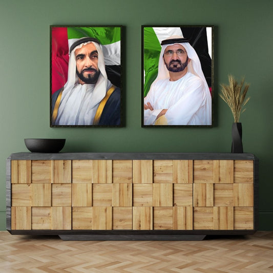 Sheikh Mohammed Bin Rashid Al Maktoum Photo Without Frame